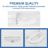 DA97-12942A Ice Assy Cover-Dispenser Cover Compatible with Samsung Refrigerator, Replaces AP5651849, etc.