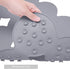 Patented Non Slip Bathtub Mat with Strong Suction Cups, Soft Natural Rubber Bath Mat for Inside Tub