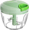Vegetable Chopper, Manual Food Processor, Veggie Chopper Cutter for Salad, Garlic, Onion