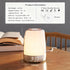 3 Dimmable Snooze winshine Touch Wake Up Night Light with Sunrise Simulation Alarm Clock, Ways Warm White Bedside Lamp