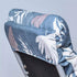 Moonase 67 Inch Patio Lounge Chair Cushion, Indoor/Outdoor Floral Printed Lounger Cushions with Ties and Top Cover