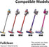 Vacuum Cleaner Brush Head Compatible with Dyson V7 V8 V10 V11 V15, Mattress Sofa Tool, Quick Release Nozzle