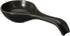 OGGI Ceramic Spoon Rest - Spoon Holder for Stove Top & Countertop, Black Kitchen Decor