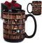 Kadiak Novelty Book Mug Librarian Gifts for Book Lovers Women Men, Book Club