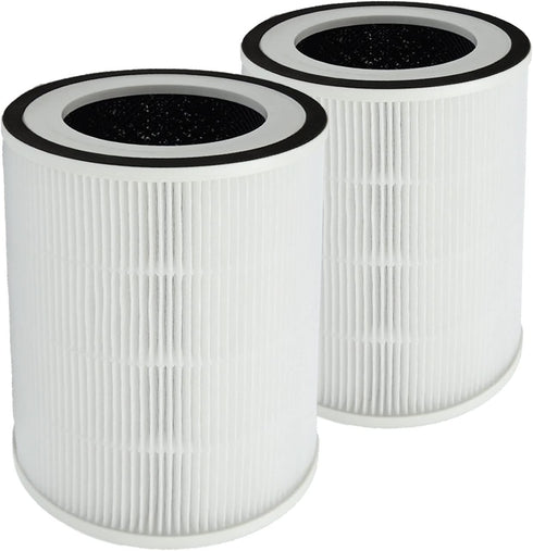 PUREBURG Replacement Filter for Afloia KILO, KILO PRO, KILO PLUS, MIRO & MIRO PRO Air Purifier, 2-Pack H13 HEPA