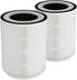 PUREBURG Replacement Filter for Afloia KILO, KILO PRO, KILO PLUS, MIRO & MIRO PRO Air Purifier, 2-Pack H13 HEPA