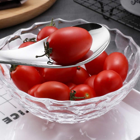 Stainless Steel Spoon Set of 4, Light Weight, Small Size, Suitable for Toddlers