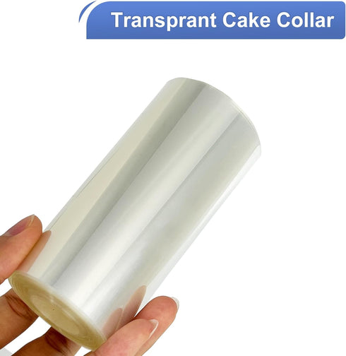 Cake Ring Mold Set, Adjustable Stainless Steel Pastry Ring 6-12 Inch with 4-Inch Cake Collar for Baking, Cake Decorating