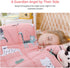 Mr. Sandman Weighted Blanket, 3 Pounds Washable, Best for 20-40lb, Breathable Cotton Heavy Blanket, Cute Cat