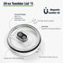 20 oz Tumbler Lids, Magnetic Replacement for YETI, BPA Free 2 Pack Purple Tumbler Lids & 3 Pack Slider