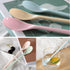 5Pcs Melamine Long Handle Mixing Spoon, 7.2 Inch, Colorful Plastic Coffee Spoons for Latte Machiatto, Tall Iced Tea,