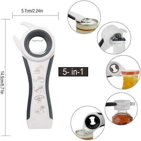 Maxracy Easy-Twist Jar Opener for Weak Hands & Arthritis - Versatile Bottle and Jar Openers