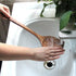 Wooden Spatula, 15.3 Inch Flat Wood Wok Spatula, Handmade Kitchen Utensils for Nonstick Cookware
