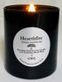 Hearthfire Sandalwood Scented Soy Candle w/Natural Oils, Wood Wick, Smoky Dark Sweet, Made in The USA