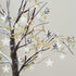 Glitter Silver Star Garlands Kit, Metallic 3D Star Hanging Paper Garland, Birthday Party Supplies