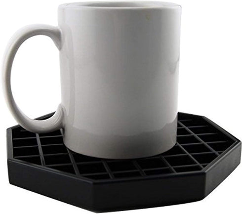Update International (DT-6X6) Octagonal Plastic Drip Tray