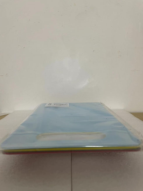 Flexible Cutting Board Set - BPA Free 4 Colored Plastic Cutting Board Mats, Dishwasher Safe, 11.4 IN x 7.5 IN