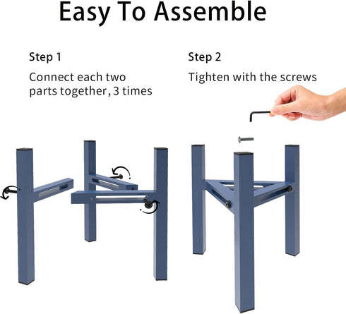 Drawinsage 5.1-7.45" Adjustable Desktop Plant Stand Indoor, Metal Plant Shelf Fits Pots for Succulents, Bonsai & Office