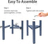 Drawinsage 5.1-7.45" Adjustable Desktop Plant Stand Indoor, Metal Plant Shelf Fits Pots for Succulents, Bonsai & Office