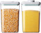 EQI Food Storage Containers with Lids,2.9Qt 2Pcs Airtight Pop Food Storage Containers, BPA-Free