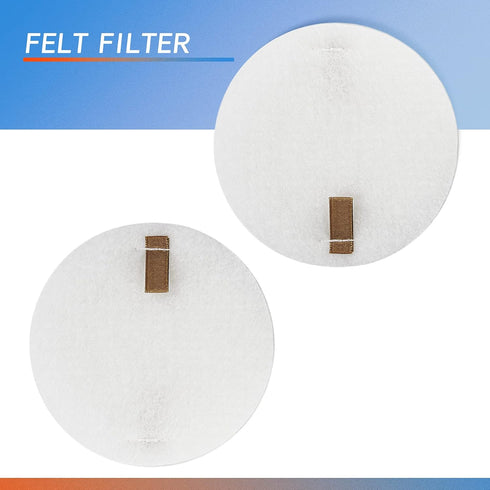 Replacement Foam & Felt Filter Set for Shark Rotator Pro Vacuums, Part # XFF500, NV500, NV501, NV502, NV503