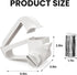 NEZUIBAN Cheese Grater with Handle, Rotary Cheese Grater,Vegetable, Chocolate, Hard Cheese & Nut Grater,White