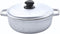 IMUSA 2.6 Quart Traditional Caldero with Lid, Silver, Made in Colombia
