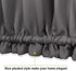 PONY DANCE Gray Door Curtain - 54 inch Wide by 72 inch Long Thermal Insulated Blackout Privacy Panel with Tieback,