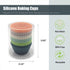 Reusable Silicone Cupcake Baking Cups 24 Pack, 2.75 inch Non-Stick Muffin Liners for Party Halloween Christmas