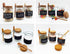 1Pcs 250ml/8.5oz Empty Clear Glass Jam Jar with Cork and Spoon, Multipurpose Storage Canister for Honey, Candy, Bath