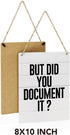 SENJIAN Funny Office Supplies - Rustic Wall Art, Office Accessories, Farmhouse Wall Hanging Decor for Home or Office