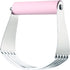 Spring Chef Large Dough Blender for Baking, Professional Stainless Steel Pastry Cutter, Pink Lemonade
