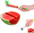 Watermelon Slicer Cutter - Stainless Steel Knife Corer, Kitchen Gadgets with Melon Baller Scoop