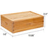 8 Honey Lake Frame Beehive Medium Super Box, Langstroth Beeswax Coated Bee Hive Super Box with Frames and Waxed