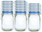 20 Pack 1000ml (9.6x6.6inch) Reusable Mason Jar Bags for Candy & Snacks - Leakproof Storage & Display