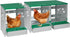 Luxurytex Chicken Nesting Box 3 Compartments - Wall Mount Metal Egg Laying Nest