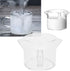Espresso Measuring Glass, 100ml Double-Mouthed Cup with Handle, Barista Shot Glass Measuring Pitcher