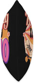 In-line Skates Towards 1986 Rolling Into 40 Throw Pillow, 16x16, Multicolor