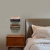 Set 4 Pack ELSKER&HOME Small Floating Shelf of White, Metal Floating Book Shelves for Wall Mounted,Invisible