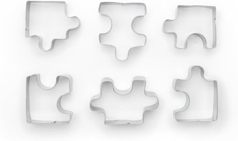 Fox Run Cookie Cutter Set, Puzzle Pieces