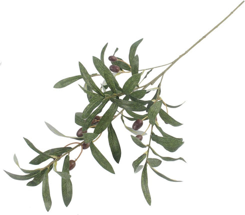 Artificial Olive Branch Stems 5pcs, 28 Inch