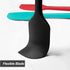 3 Pack Large Silicone Spatula Set, 600 F Heat Resistant Rubber for Baking, Cooking, Scraping, Mixing