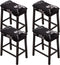 Bar Stool Cover Rectangle Set of 4 Printed Stretch Counter Height Bar