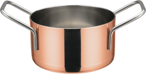 WINCO Mini Casserole, Copper , 3.5" x 2" by Winco