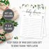 Baby Shower Wishes Cards, Gender Neutral Double-Sided Advice and Wishes Cards, Set of 50, Watercolor Design