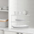 yaenoei 3-Tier Kitchen Details Corner Shelf Organizer | Cabinet & Countertop Storage | Plates | Cups | Bowls (1, White) by yaenoei