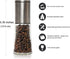 Bunchtou 1pk Original Stainless Steel Pepper Grinder or Salt Mill - Coarseness Adjustable Sea Salt Grinder or Pepper