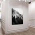 Forest Canvas Wall Art, Black and White Landscape Paintings Prints for Bedroom Living Room Decor (16x24in, Unframed)