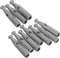 Yardwe 10pcs Umbrella Tail Beads Replacement End Tips for Universal Metal Umbrella Bone Cover