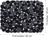 Yolife Pebble Sink Mats - PVC Sink Saddle Protectors for Stainless Steel Sink, 2 Pack (Black), 15.8inch x 12inch